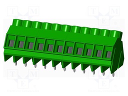 Connector: PCB terminal block; terminal; Plating: tinned; on PCBs
