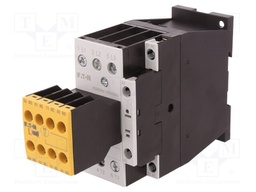Contactor: 3-pole; NO x3; Auxiliary contacts: NC x3,NO x2; 17A