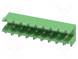 PCB headers, nominal cross section: 2.5 mm?, color: green, n