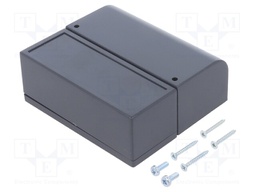 Enclosure: wall mounting; X: 85.1mm; Y: 96.6mm; Z: 35.7mm; ABS