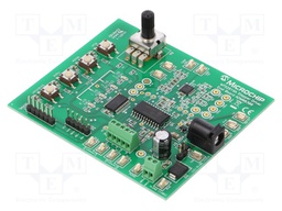 Dev.kit: Microchip; Comp: MTS2916A,PIC16F883; servo driver