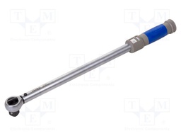 Wrench; dynamometric; 520mm; 65÷335Nm; Mounting: 3/4" square