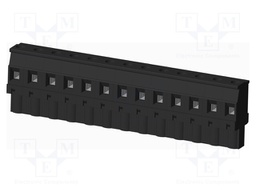 Connector: pluggable terminal block; plug; female; angled 90°