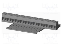 Connector: pluggable terminal block; plug; female; straight; grey