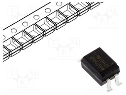 Optocoupler; SMD; Channels: 1; Out: transistor; Uinsul: 5.3kV