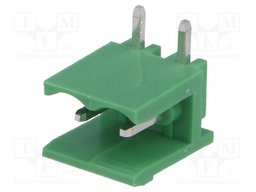 Pluggable terminal block; Contacts ph: 5.08mm; ways: 2; socket