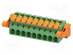 PCB connector, nominal cross section: 2.5 mm?, color: green,