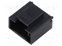 Connector: wire-board; socket; male; PIN: 2; DF60; angled; THT