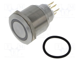 Switch: vandal resistant; Pos: 2; SPDT; 3A/220VAC; 5A/24VDC; IP65