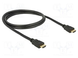Cable; HDMI plug,both sides; HDMI 1.4,High Speed + Ethernet