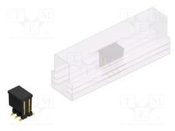 Connector: pin strips; pin header; male; PIN: 6; 2.54mm; SMT; 2x3