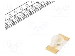 LED; SMD; 1206; red; 400÷550mcd; 3.2x1.6x1.1mm; 70°; 1.95÷2.5V; 20mA