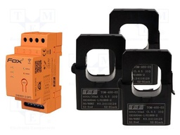 Power monitor; WIFI; for DIN rail mounting; IP20; FOX; -20÷50°C