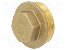 With flange; max.6bar@<90°C,max.16bar@10°C÷30°C; brass CW617N