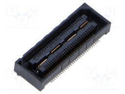 Connector: PCB to PCB; female; PIN: 60; 0.5mm; QSH; SMT; socket; 2A