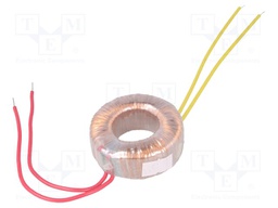 Transformer: toroidal; 20VA; 230VAC; 12V; 1.67A; 0.4kg; Ø: 70mm; IP00