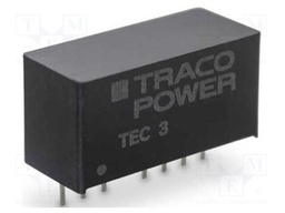 Converter: DC/DC; 3W; Uin: 9÷75VDC; Uout: 15VDC; Uout2: -15VDC; SIP8
