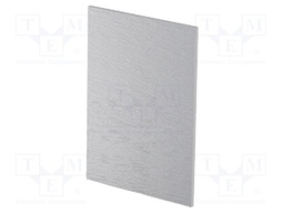 Rear panel; for ITALTRONIC enclosure