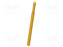 Test needle; Operational spring compression: 4mm; 5A; Ø: 1.5mm