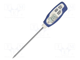 Meter: temperature; LCD; -40÷250°C; Accur: ±2°C; Resol: 0.1°C; IP65