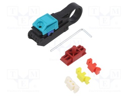 Stripping tool; Øcable: 2.5÷7.6mm; Wire: coaxial,round