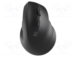 Optical mouse; black; USB A; No.of butt: 6; 10m