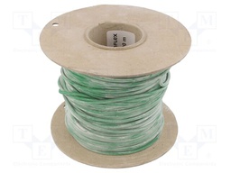 Insulating tube; Mat: silicone; green; Øint: 2.5mm
