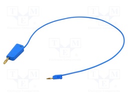 Test lead; 60VDC; 30VAC; 10A; banana plug 2mm,banana plug 4mm