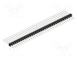 Connector: pin strips; pin header; male; PIN: 34; 2.54mm; SMT; 1x34
