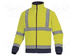 High visibility jacket; Size: XXL; yellow; Series: ZENITH; Class: 2