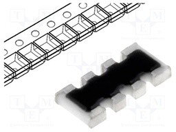Resistor network: Y; 470Ω; SMD; 1206; No.of resistors: 4; 63mW; ±1%