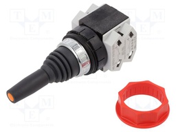 Switch: joystick; 30mm; Stabl.pos: 1; NC x2 + NO x2; IP65; 46; Pos: 4