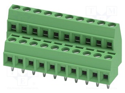 PCB terminal block, nominal current: 8 A, rated voltage (III