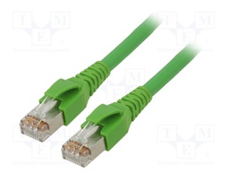 Patch cord; ETHERLINE® Cat.6a,S/FTP; Cat: 6a; stranded; Cu; 1.5m