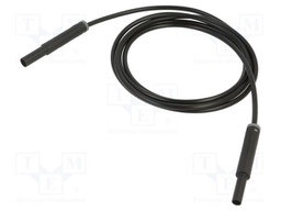 Test lead; 19A; banana socket 4mm,banana plug 4mm; insulated