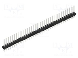 Connector: pin strips; pin header; male; PIN: 34; 2.54mm; THT; 1x34