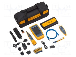 Measuring kit: fiber optic network test kit; LCD; max.305m; RJ45