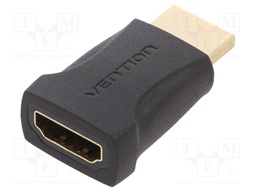 Adapter; HDMI socket,HDMI plug; Colour: black
