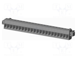 Connector: pluggable terminal block; plug; female; straight; grey
