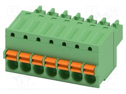 PCB connector, nominal cross section: 1.5 mm?, color: green,
