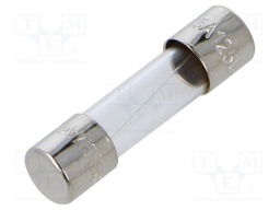 Fuse: fuse; quick blow; 5A; 250VAC; cylindrical,glass; 5x20mm