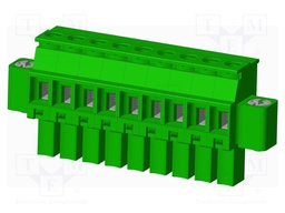 Connector: pluggable terminal block; plug; female; angled 90°