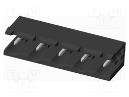 Connector: pluggable terminal block; socket; male; on PCBs