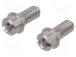 Threaded head screw; Series: 0.50 Connector System,AMPLIMITE