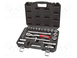 Wrenches set; 6-angles,socket spanner; Chrom-vanadium steel