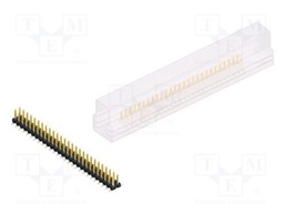 Connector: pin strips; pin header; male; PIN: 54; 2.54mm; SMT; 2x27