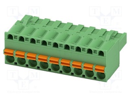 PCB connector, nominal cross section: 2.5 mm?, color: green,