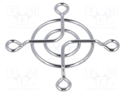 Guard; steel wire; 40x40mm; screw; Ø4mm