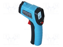 Infrared thermometer; LCD; -50÷400°C; Accur.(IR): ±1.5°C; ε: 0,95
