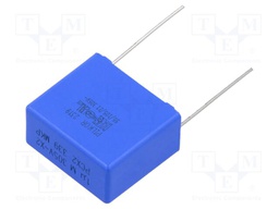 Capacitor: polypropylene; X2; 1uF; THT; ±20%; 22.5mm; -55÷105°C